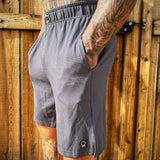 TDC GREY BASKETBALL SHORTS - The Drive Clothing
