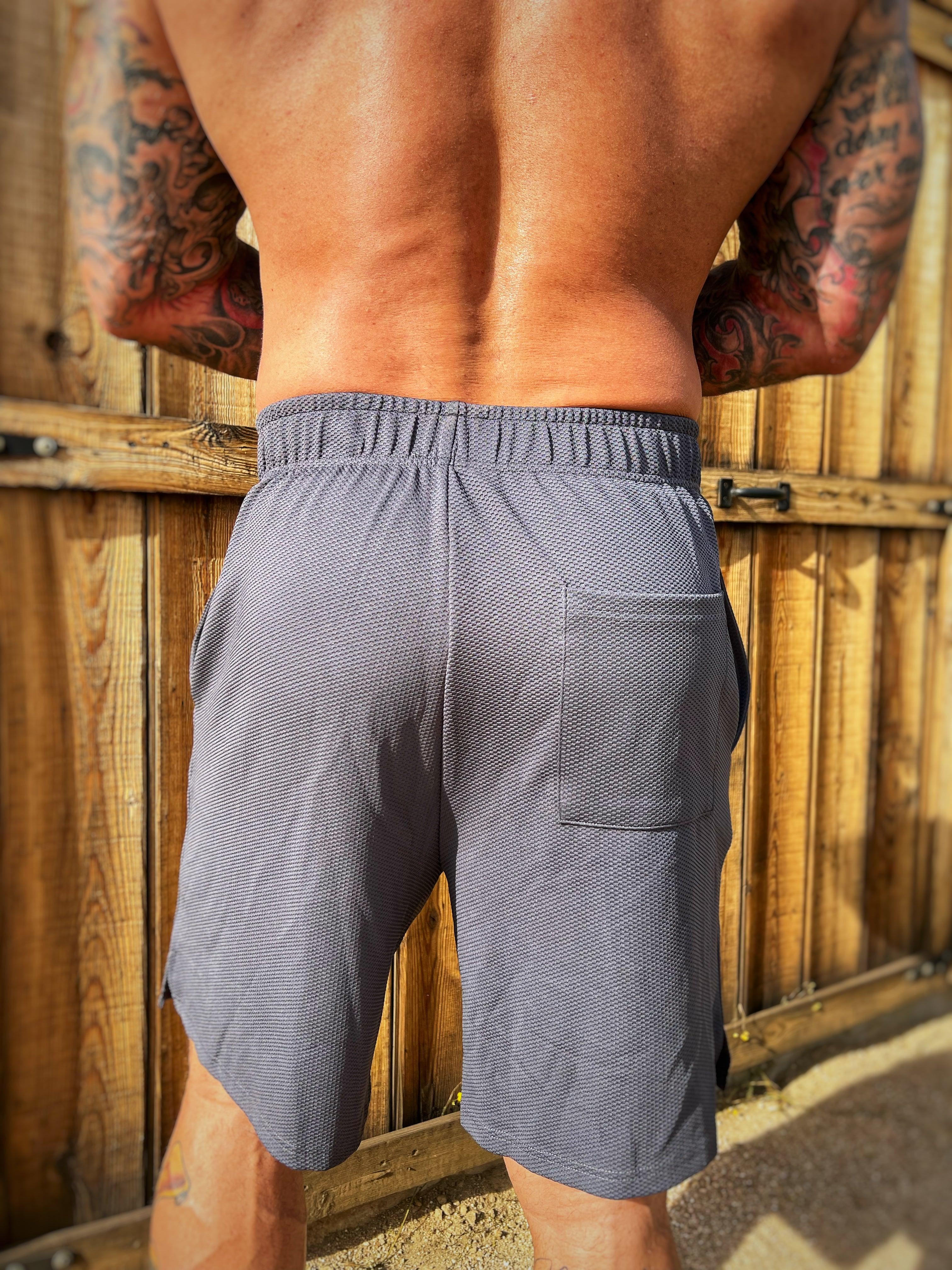 TDC GREY BASKETBALL SHORTS - The Drive Clothing