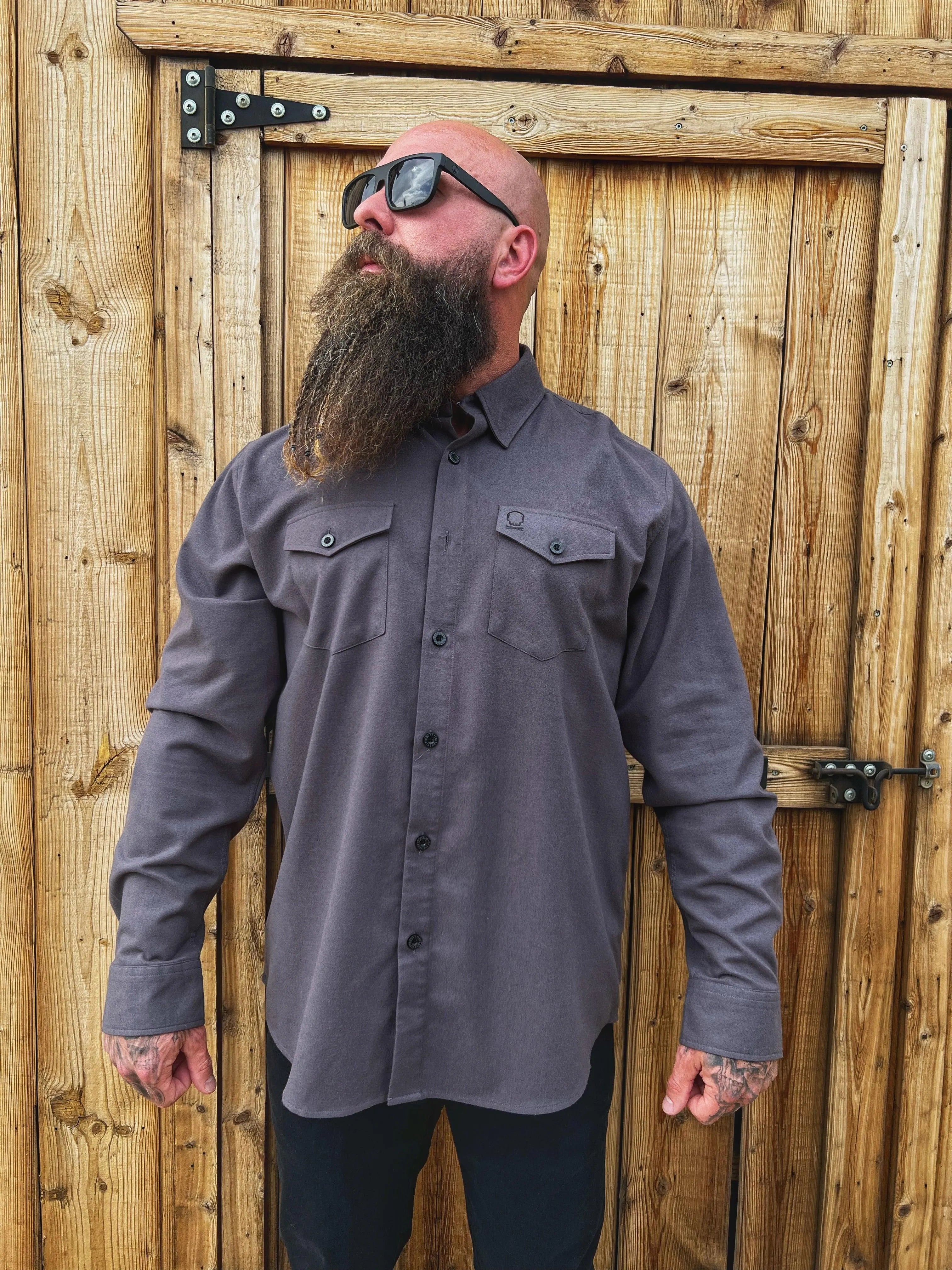 TDC GREY FLANNEL - The Drive Clothing