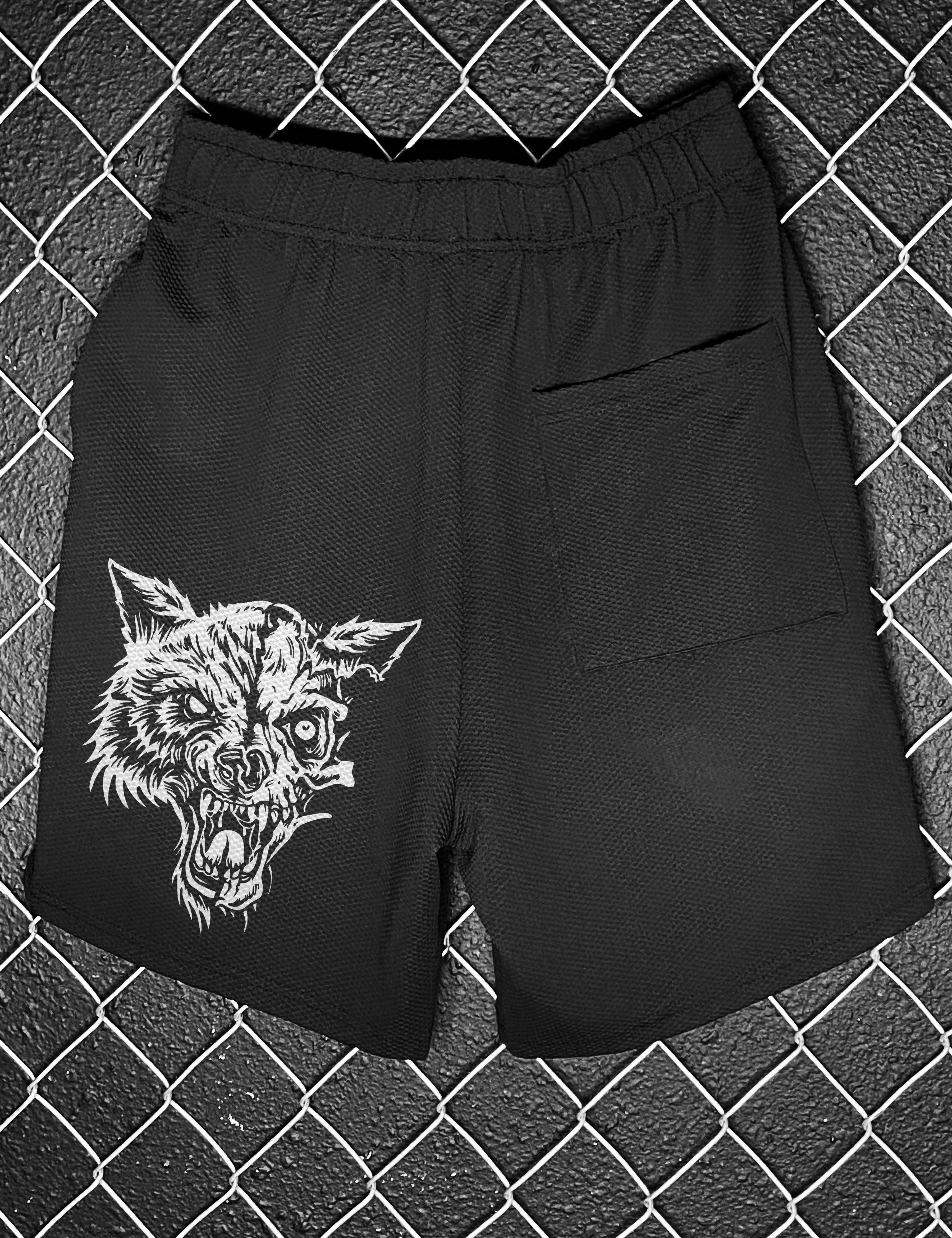TDC LONE WOLF BASKETBALL SHORTS - The Drive Clothing
