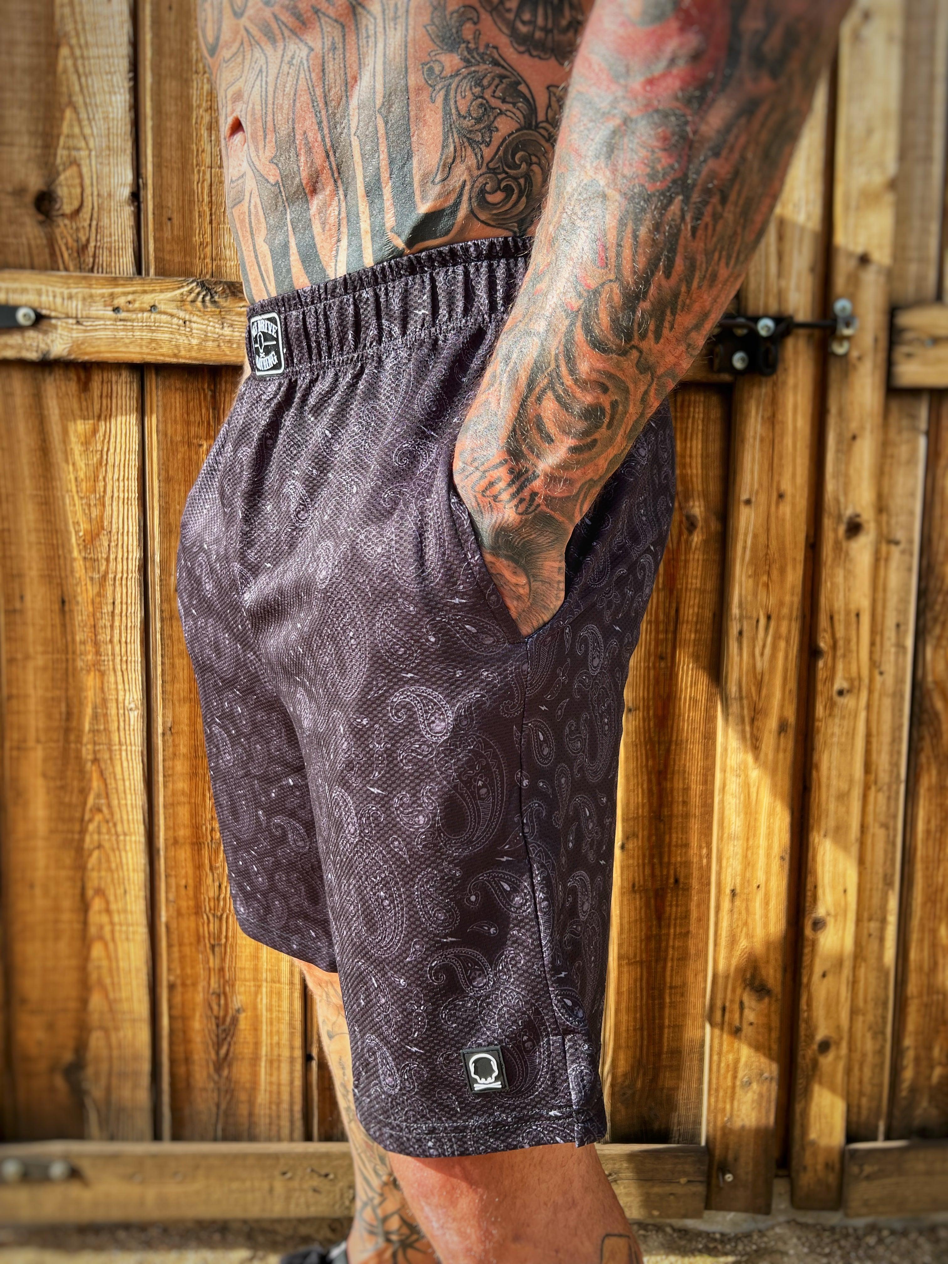 TDC PAISLEY BASKETBALL SHORTS - The Drive Clothing