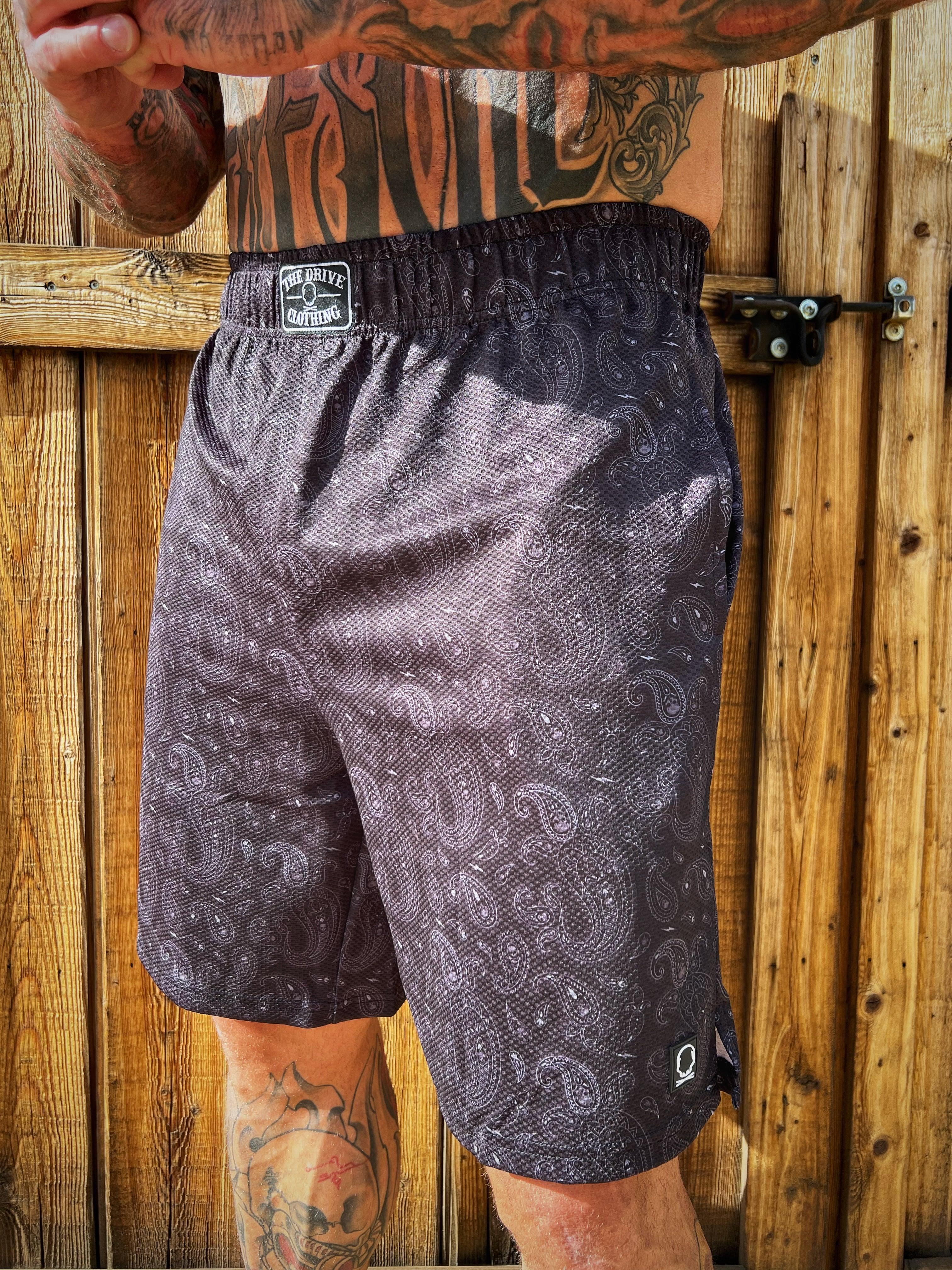 TDC PAISLEY BASKETBALL SHORTS - The Drive Clothing