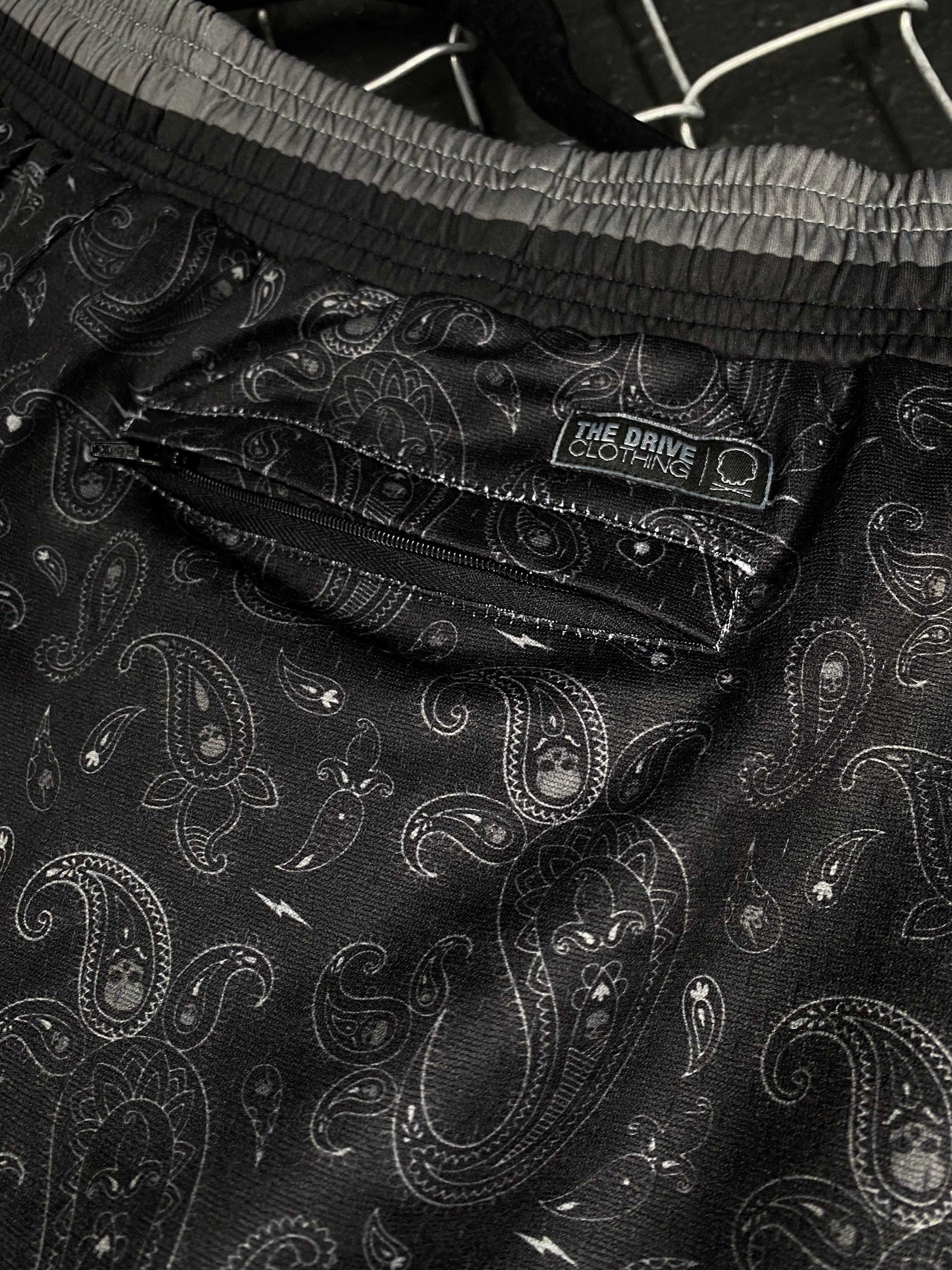 TDC PAISLEY JERSEY SHORTS - The Drive Clothing