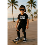 BOYCOTT HATERS BLACK TEE- YOUTH