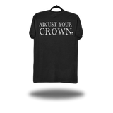 ADJUST GOLD CROWN BLACK CLASSIC TEE