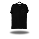 PEACE BLACK CLASSIC TEE