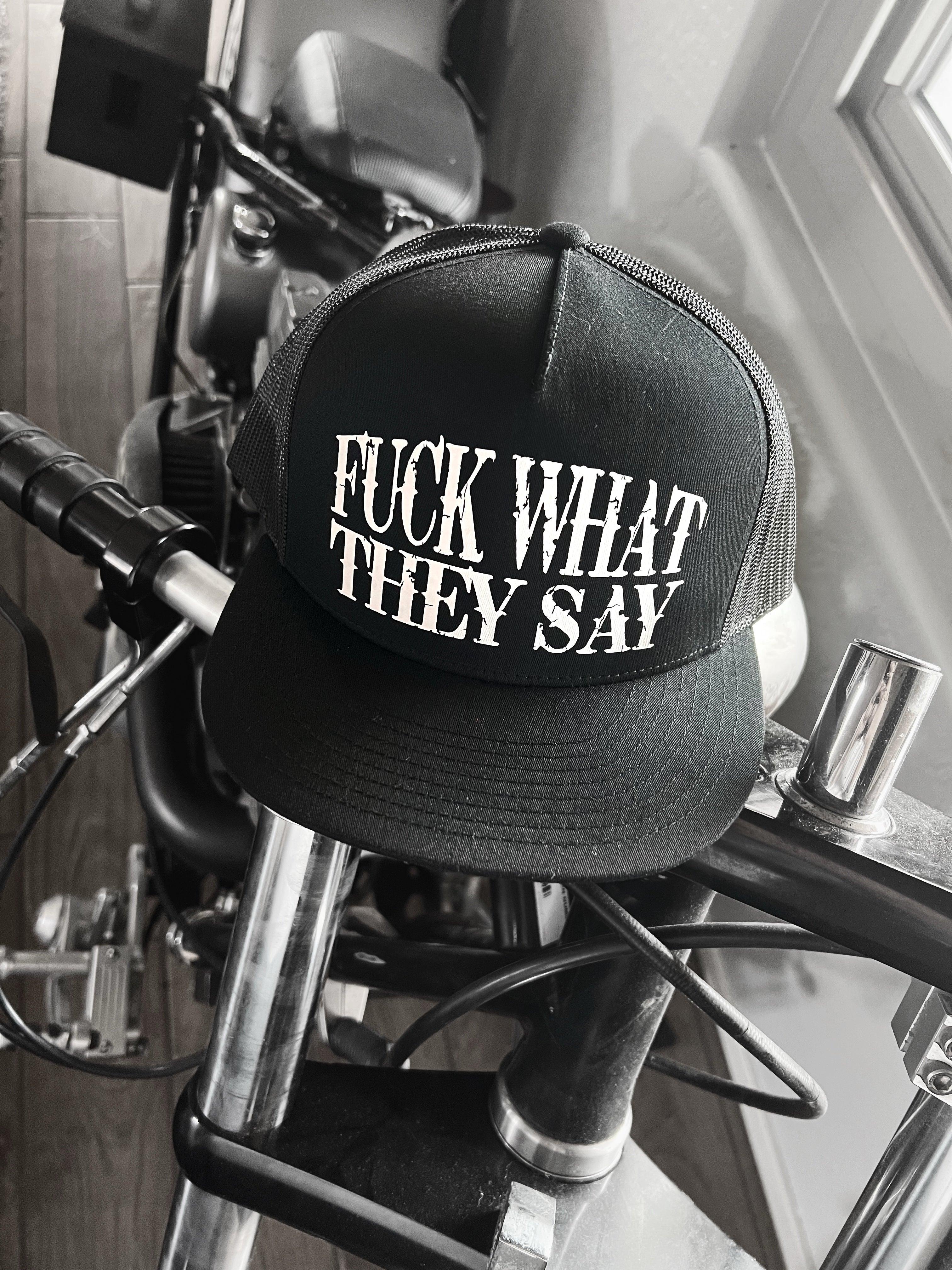 THEY SAY BLACK HAT - The Drive Clothing