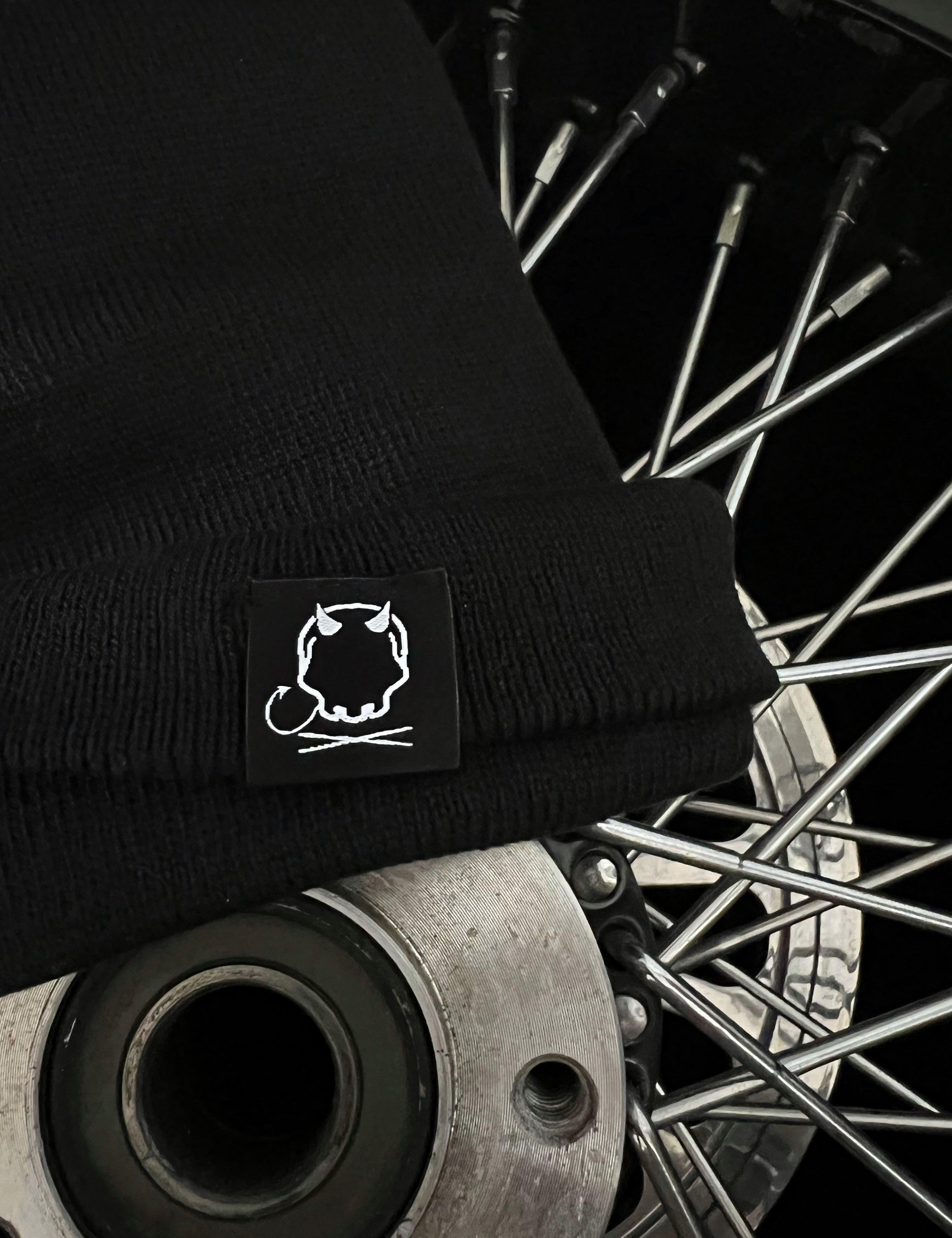 TROUBLE MAKER BLACK BEANIE - The Drive Clothing