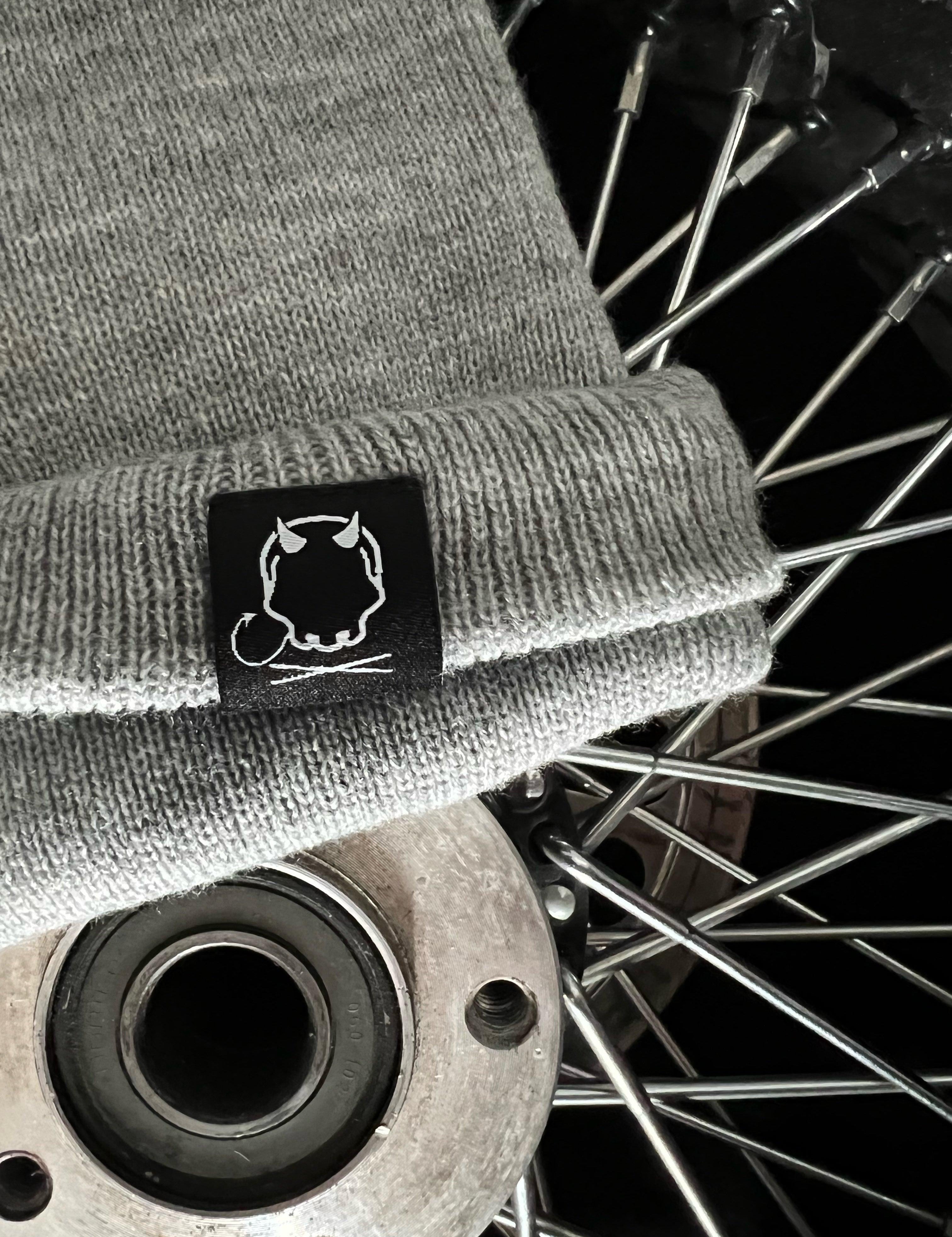 TROUBLE MAKER GREY BEANIE - The Drive Clothing