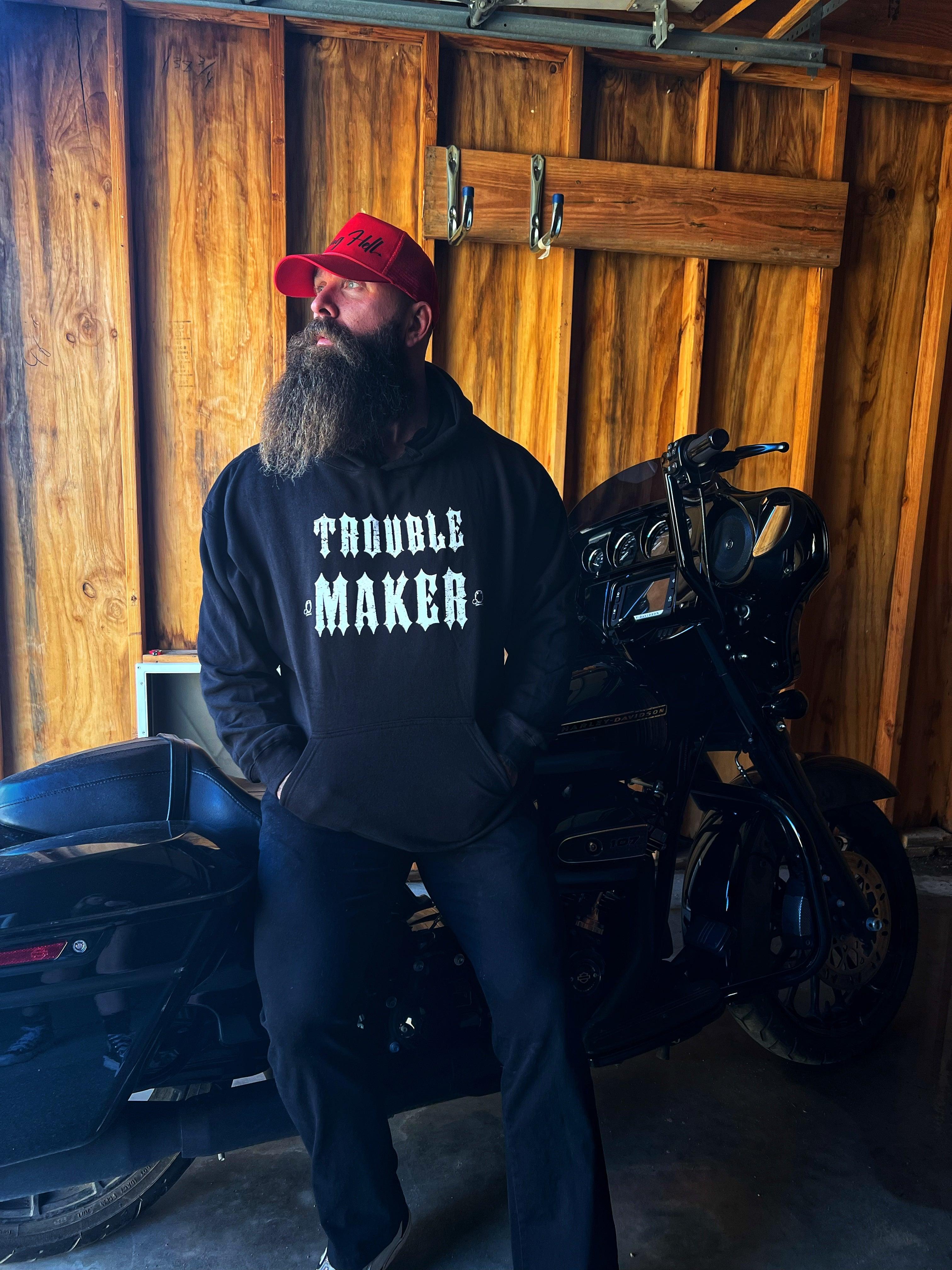 TROUBLE MAKER HOODIE - The Drive Clothing