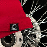 TROUBLE MAKER RED BEANIE - The Drive Clothing