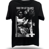 MIKE LET EM HATE - BLACK CLASSIC TEE