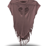 ROAD RASH HEART BEACH VIBES VINTAGE VINEYARD TEE