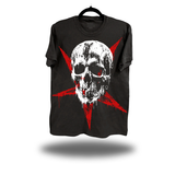 GRUNGE STAR OVERSIZE PRINT VINTAGE TEE *PEPPER*