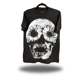 DEAD DAISIES OVERSIZE PRINT VINTAGE TEE *PEPPER*