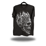 OFF DRIVE OVERSIZE PRINT VINTAGE TEE *PEPPER*