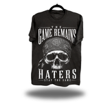 THE GAME REMAINS OVERSIZE PRINT VINTAGE TEE *PEPPER*