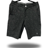 HYBRID FLEX BLACK W/WHITE TDC PAISLEY SHORTS