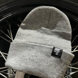WOLF BEANIE GREY - The Drive Clothing