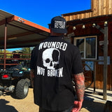 WOUNDED NOT BROKEN CLASSIC TEE - The Drive Clothing